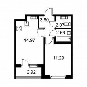 планировка, фото №1