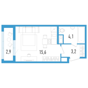 планировка, фото №1