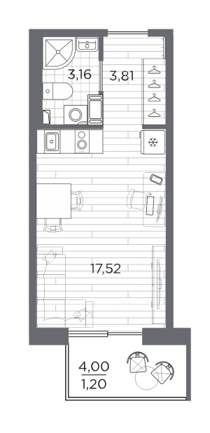 планировка, фото №1