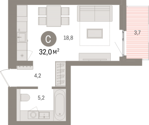 планировка, фото №1