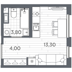 планировка, фото №1
