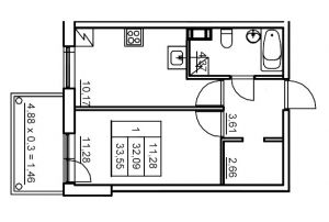 планировка, фото №1