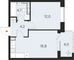 планировка, фото №1