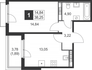 планировка, фото №1