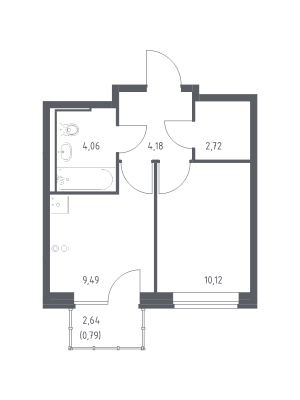 планировка, фото №1
