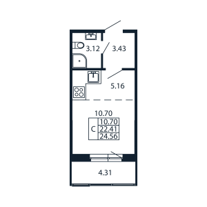 планировка, фото №1