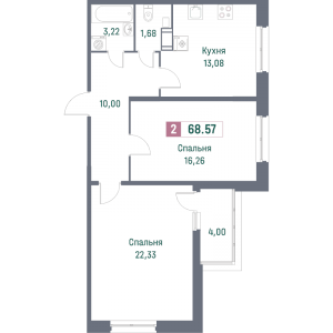 планировка, фото №1