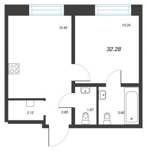 планировка, фото №1