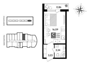 планировка, фото №1