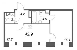 планировка, фото №1