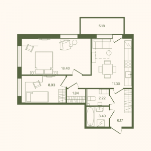 планировка, фото №1