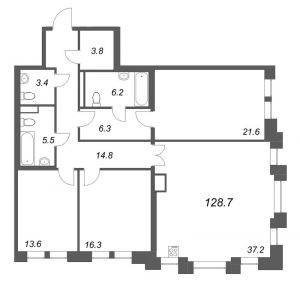 планировка, фото №1