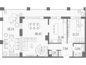 планировка, фото №1