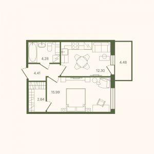 планировка, фото №1