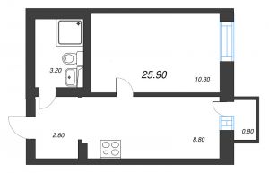 планировка, фото №1