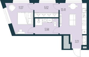 планировка, фото №1