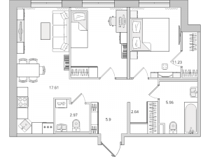 планировка, фото №1