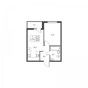 планировка, фото №1