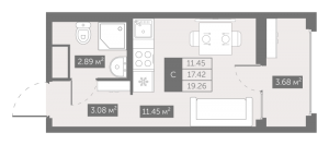 планировка, фото №1