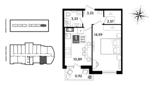 планировка, фото №1