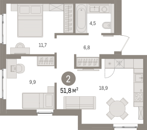 планировка, фото №1