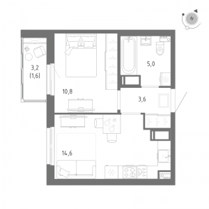 планировка, фото №1