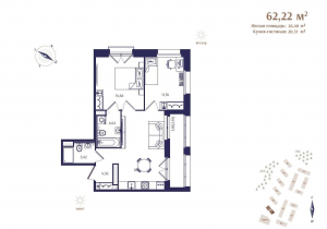 планировка, фото №1