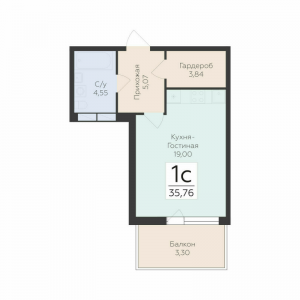 планировка, фото №1