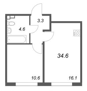 планировка, фото №1