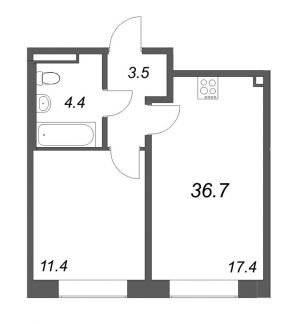 планировка, фото №1