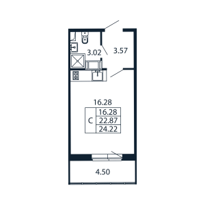 планировка, фото №1