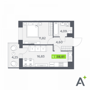 планировка, фото №1