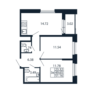 планировка, фото №1