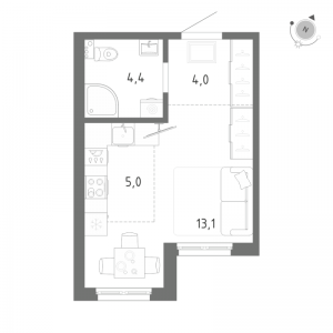 планировка, фото №1