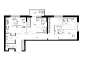 планировка, фото №1