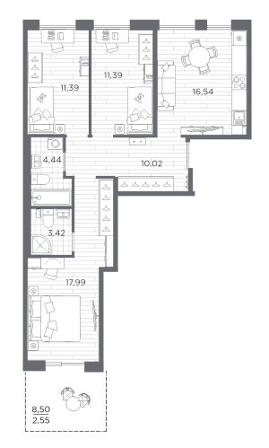 планировка, фото №1