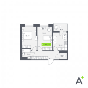 планировка, фото №1