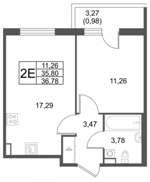 планировка, фото №1