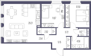 планировка, фото №1