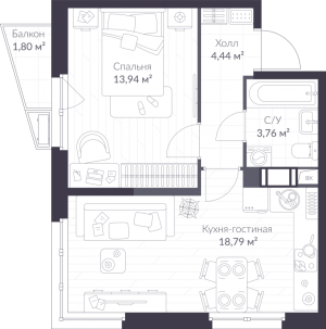 планировка, фото №1