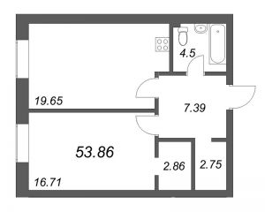 планировка, фото №1