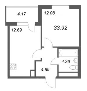 планировка, фото №1