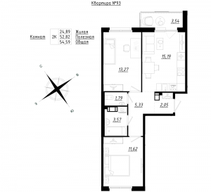 планировка, фото №1