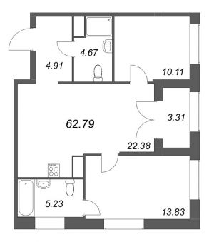 планировка, фото №1