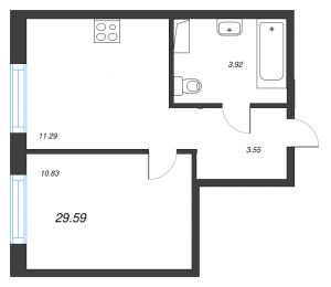 планировка, фото №1