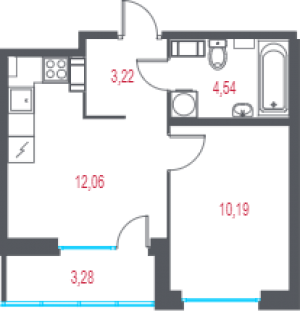 планировка, фото №1