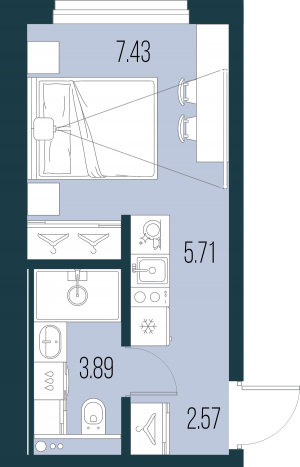 планировка, фото №1