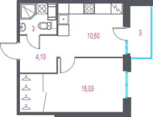 планировка, фото №1