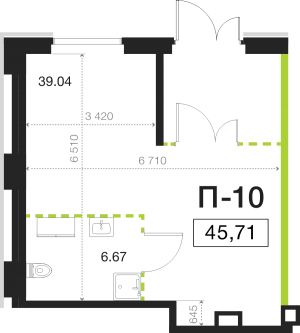 планировка, фото №1