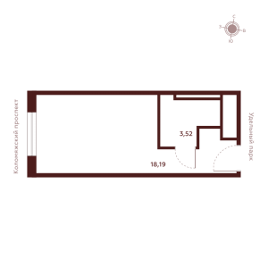 планировка, фото №1